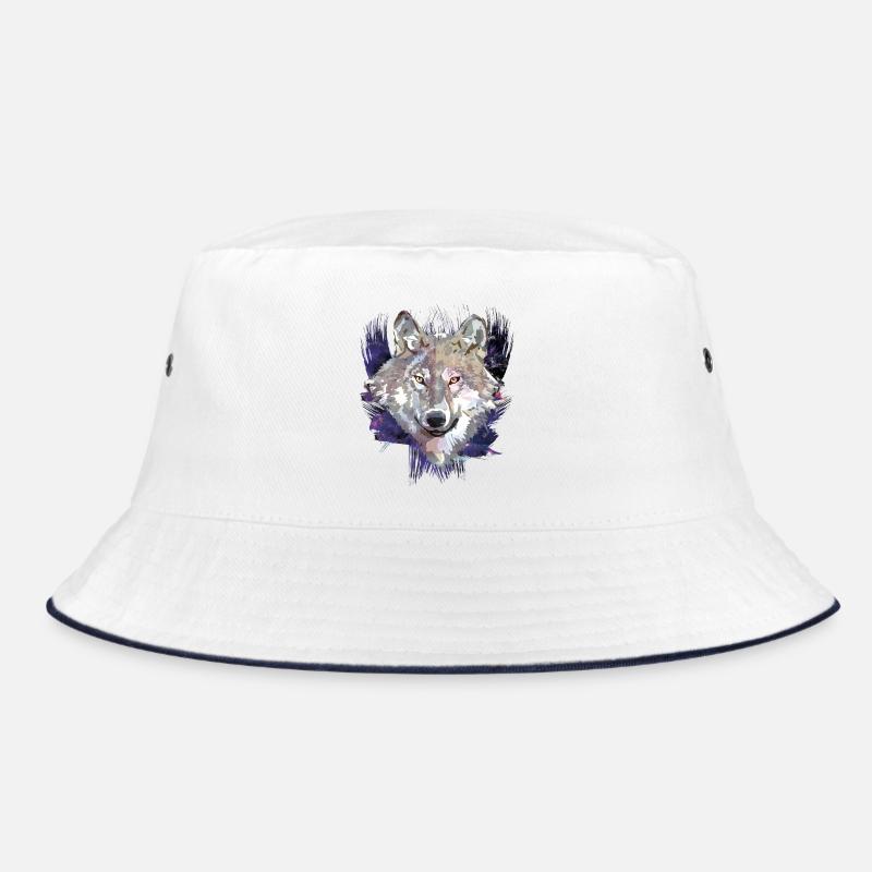 Wolf | Animal | Grey Wolf Bucket Hat