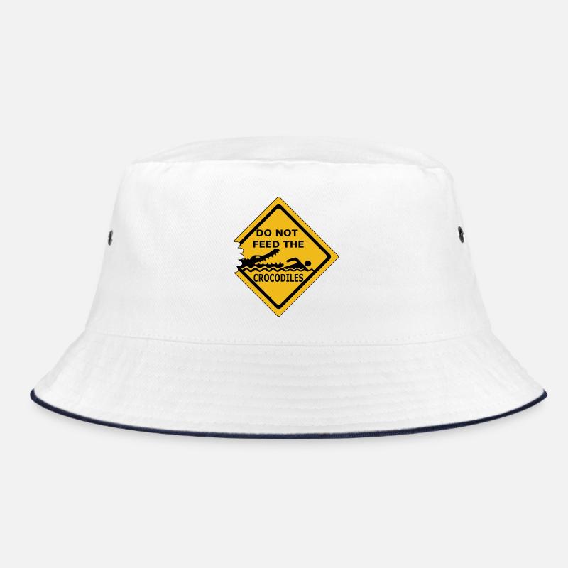 Do not feed crocodiles Bucket Hat