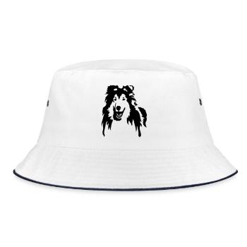 Collie - Bob - blanc/marine - Devant