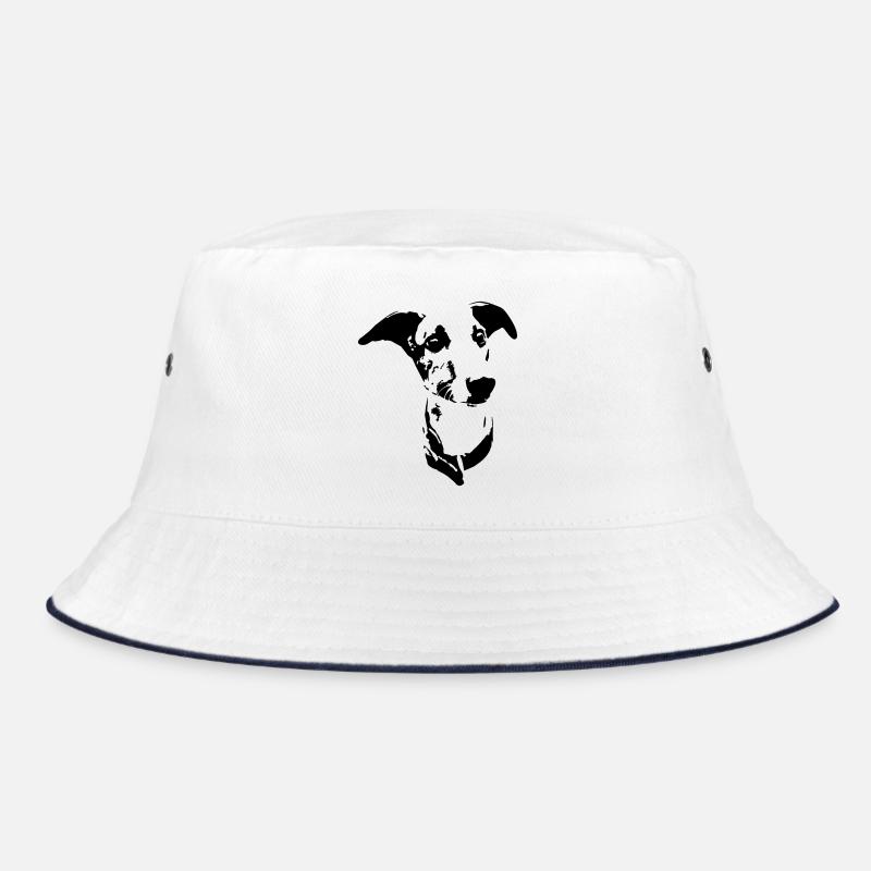 Whippet Kopf Bucket Hat