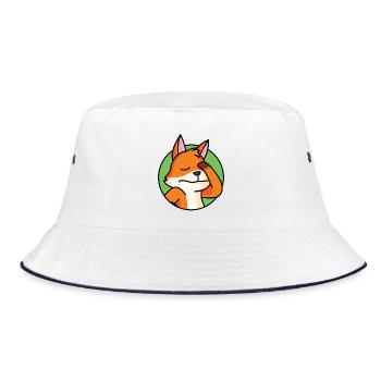 Facepalm Fox - Bob - blanc/marine - Devant