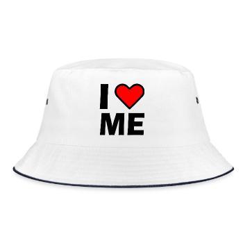 I love me - Bob - blanc/marine - Devant