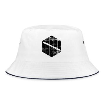 Flûte - Bob - blanc/marine - Devant
