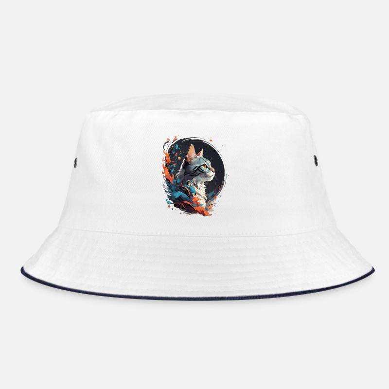 Bunte Katze Bucket Hat