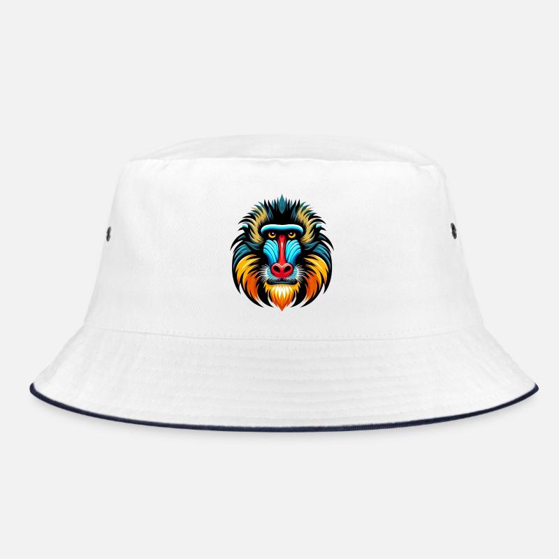 Mandrill-Affe Bucket Hat