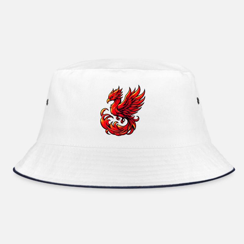 Roter Phönix Bucket Hat