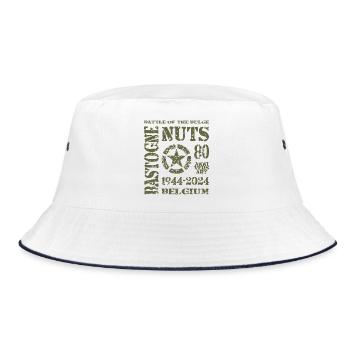 AVM Bastogne NUTS 80e anniversaire 1944 2024 Vert - Bob - blanc/marine - Devant