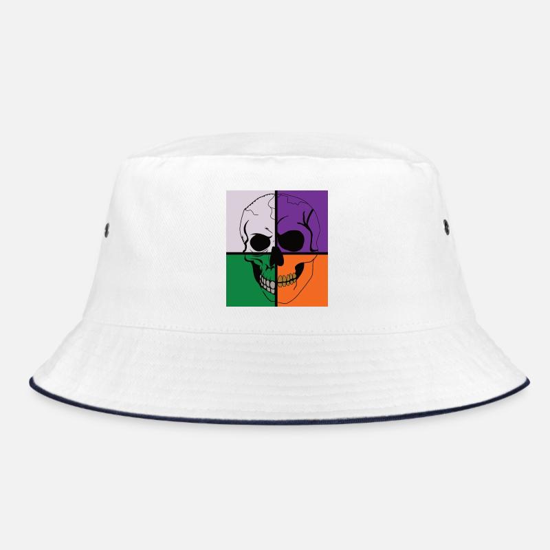 Skelettschädel Bucket Hat
