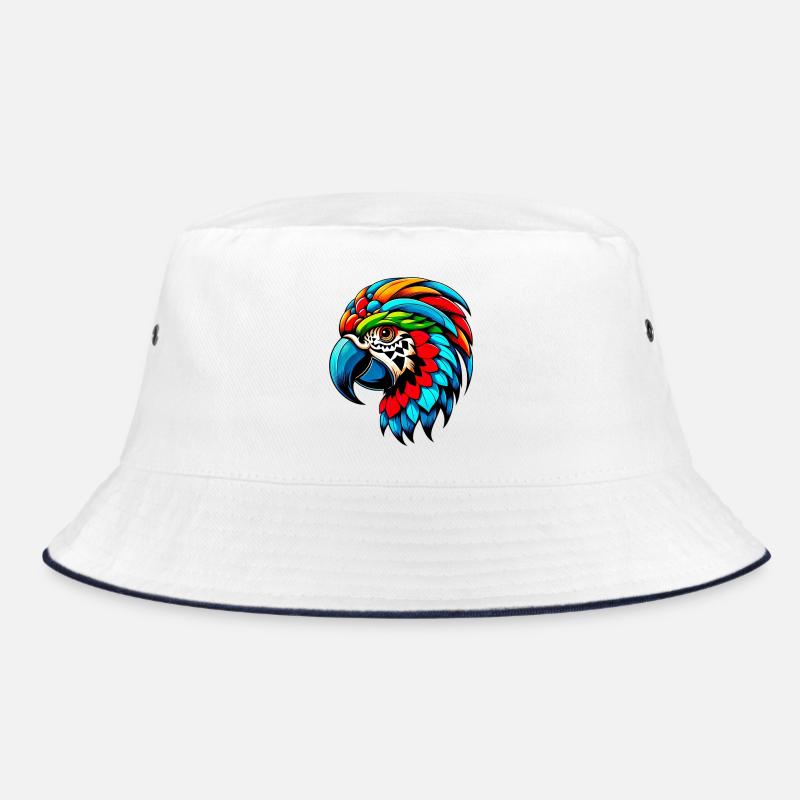 Harlekin Papagei Bucket Hat