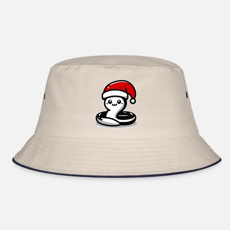 Christmas Eel Snake Bucket Hat