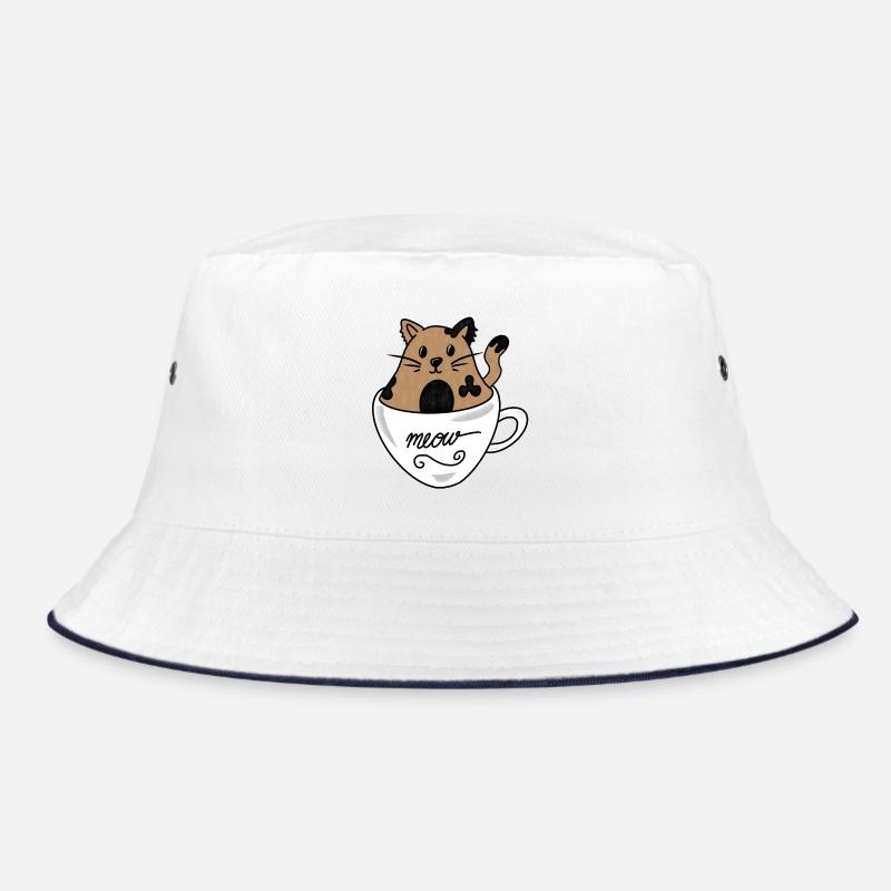 Cup cat Bucket Hat