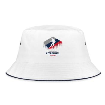 Kitzbühel, Autriche 2025 Vêtements de randonnée à ski - Bob - blanc/marine - Devant