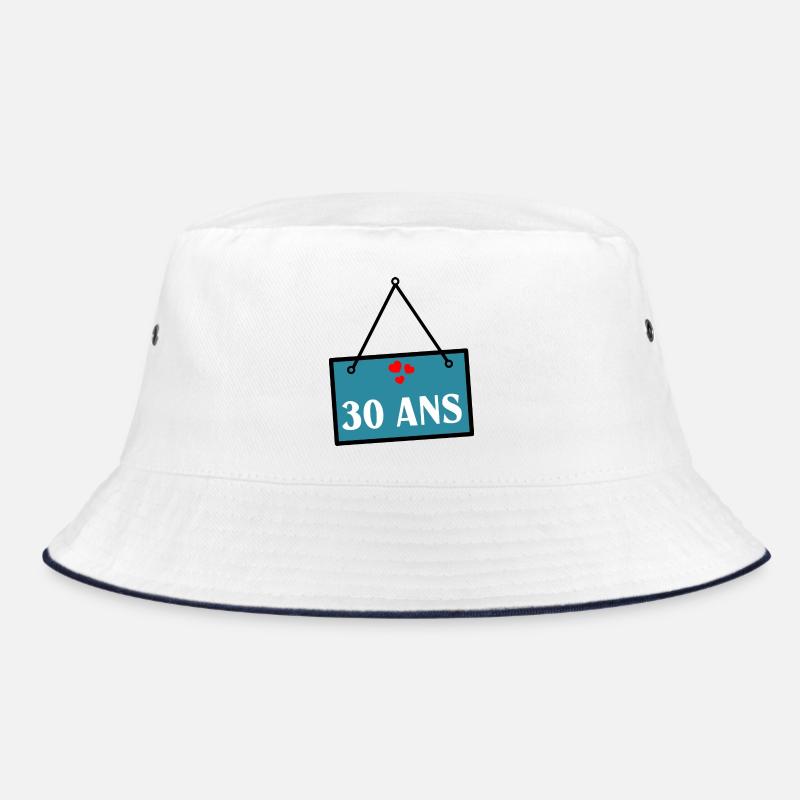 30. 30 YEARS. 30th ANNIVERSARY. 30 YEARS ANNIVERSARY. Bucket Hat