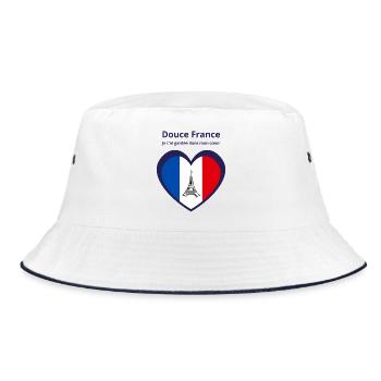 Douce France - Bob - blanc/marine - Devant