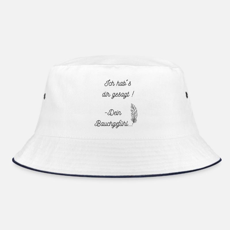Bauchgefühl Bucket Hat