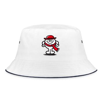 Feria - Bucket Hat - white/navy - Front