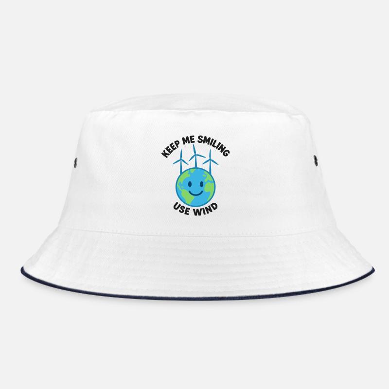 Keep Me Smiling – Use Wind Power Bucket Hat