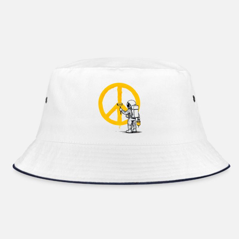 Pacifist astronaut Bucket Hat