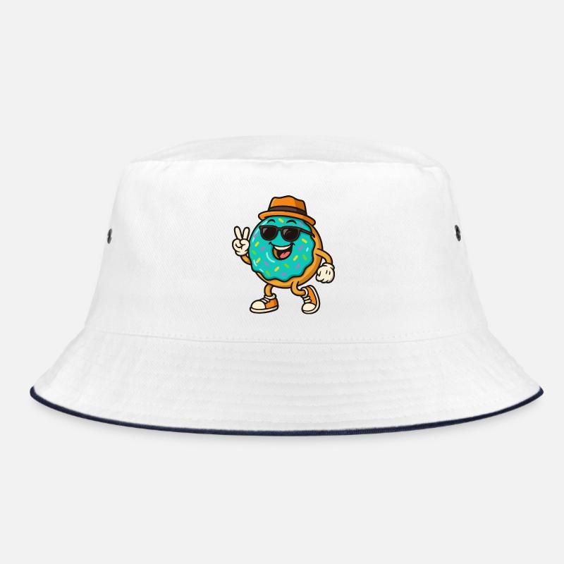 Smiling Donut Bucket Hat
