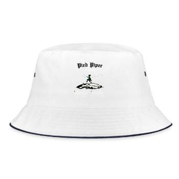 Pied Piper of Hamelin - Bucket Hat - Weiß/Navy - Vorne