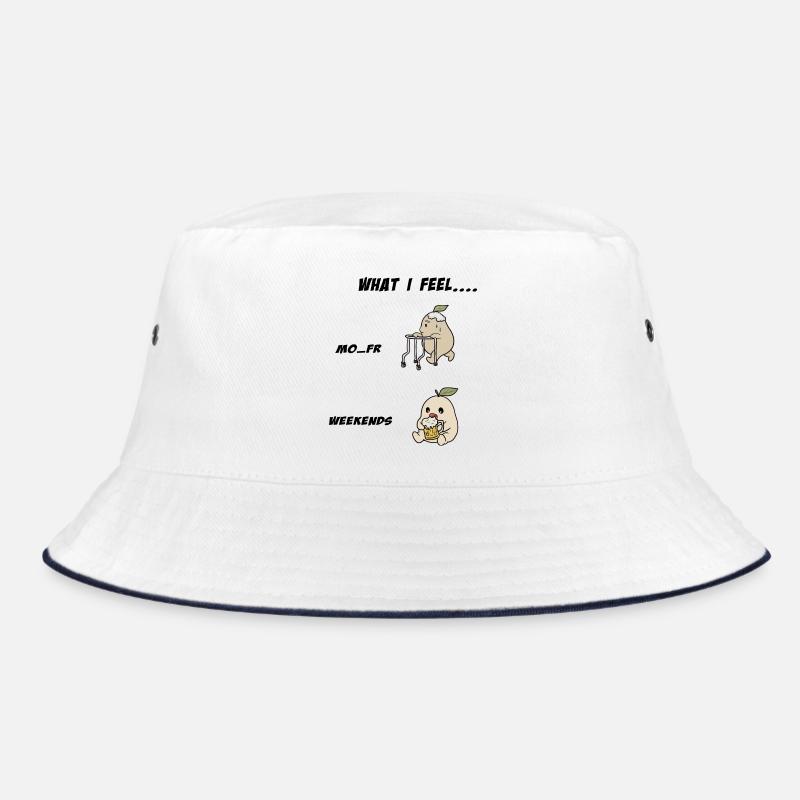Weekend and work Bucket Hat