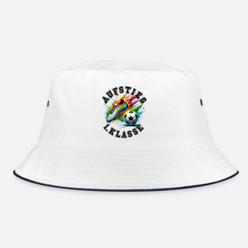 Fußball Schulstart Geschenk Erstklässler Junge Bucket Hat