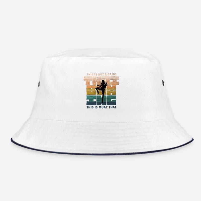 Thai Boxing, Thai Boxing, Thai Boxing Bucket Hat