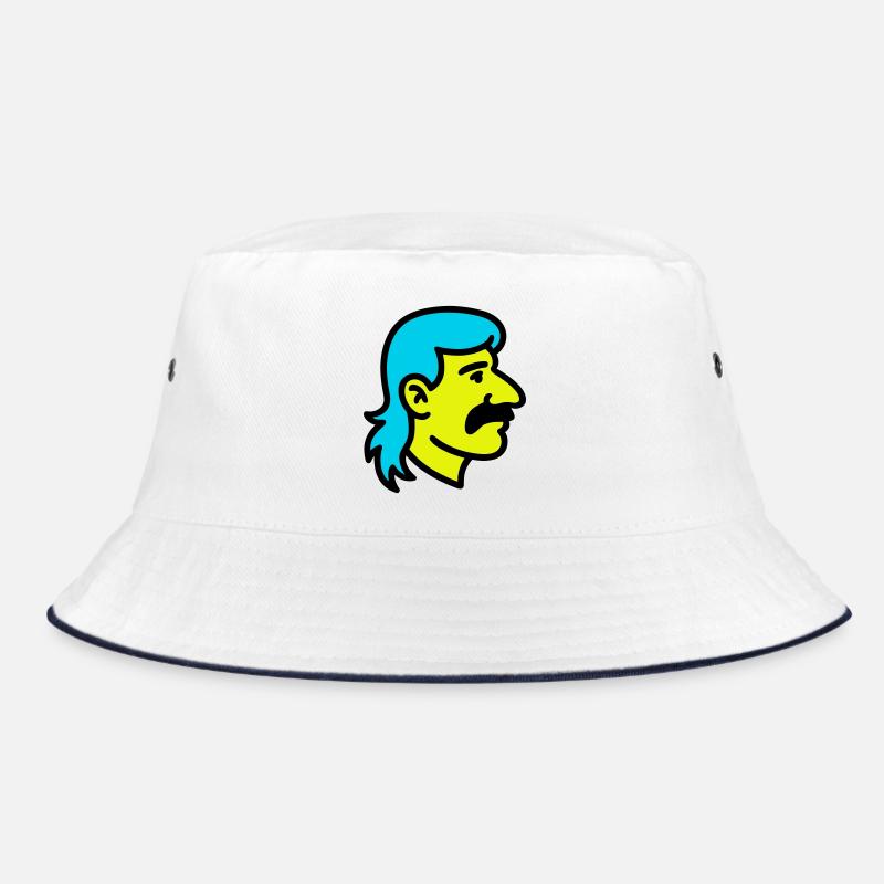 Vokuhila Man Pop Art Bucket Hat