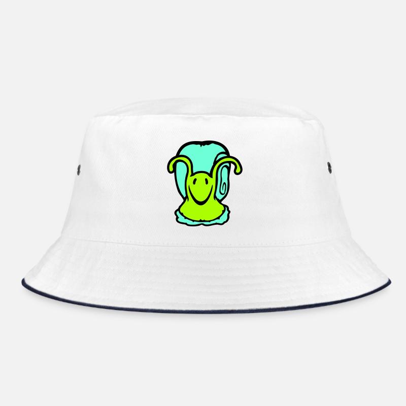 snail shell snail slug cute sweet Bucket Hat
