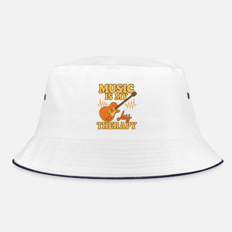 Musikliebe Therapie Design Bucket Hat