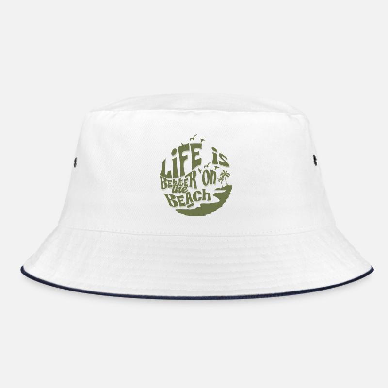 Leben am Strand Bucket Hat