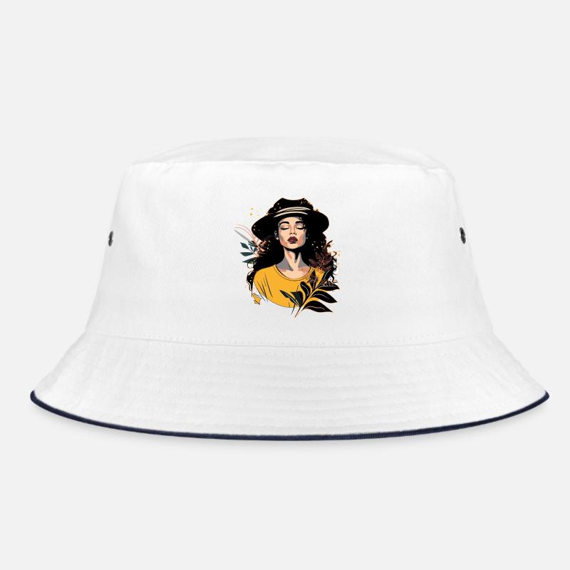 Woman's face Bucket Hat