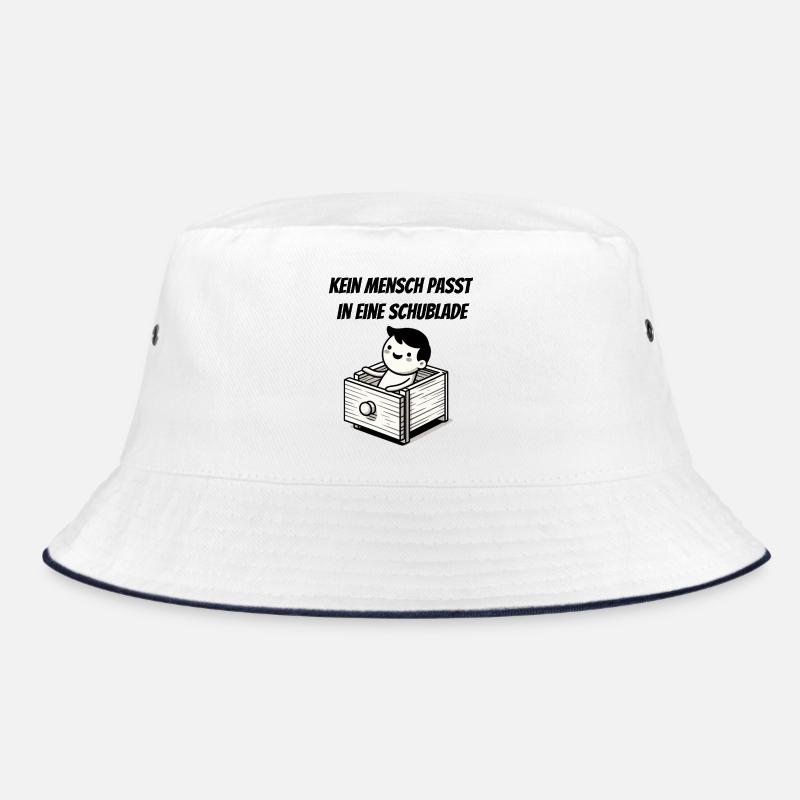 Kein Mensch passt in einer Schublade Bucket Hat