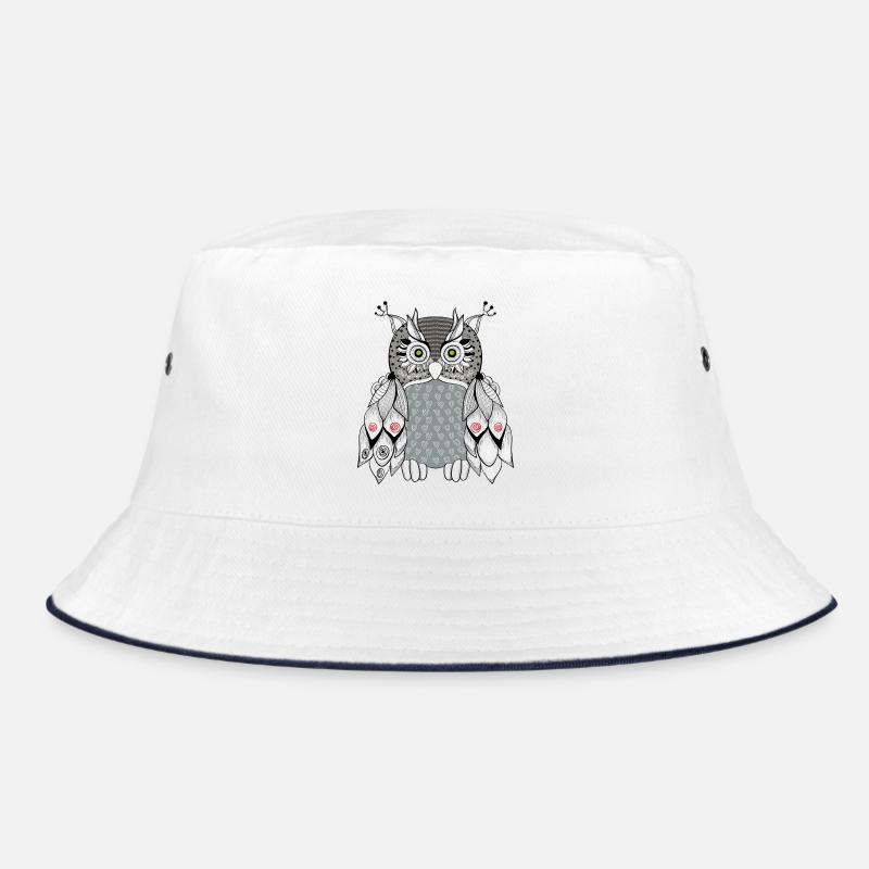  Eule Bucket Hat