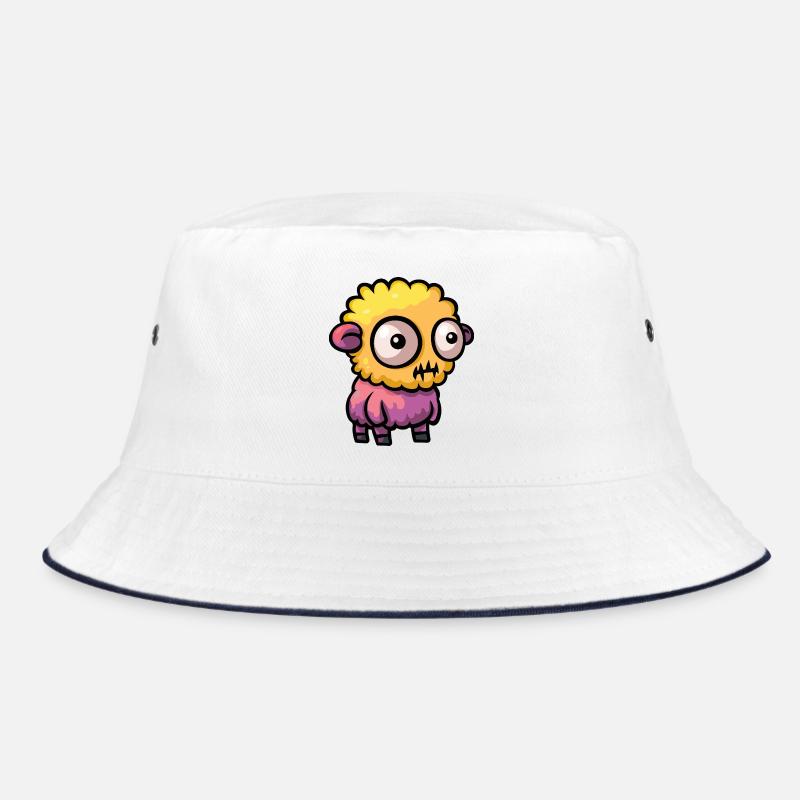 Schaf Halloween Comic Zombie Bucket Hat