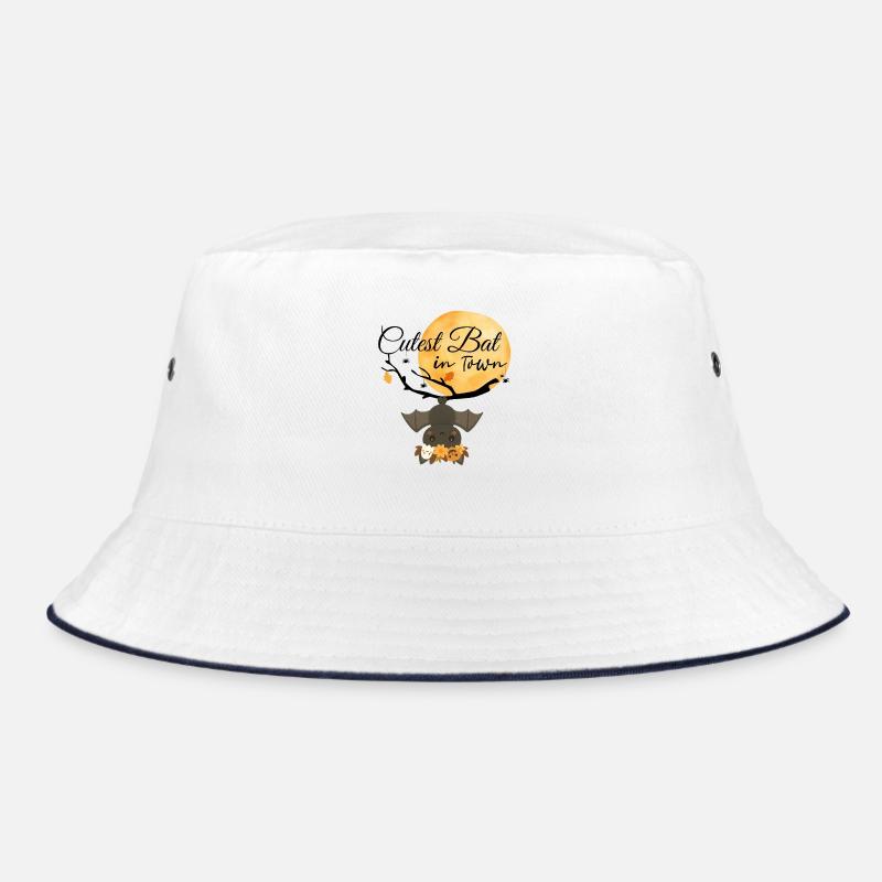 Full BoHo Cutest Bat in Town Bucket Hat