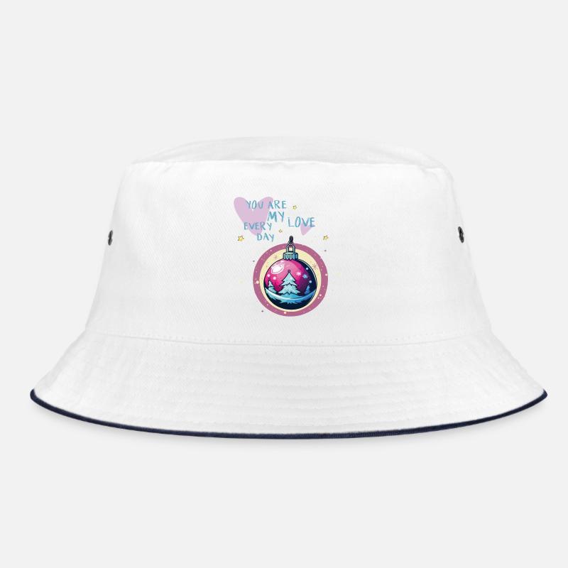 Weihnachtskugel Liebe  Bucket Hat