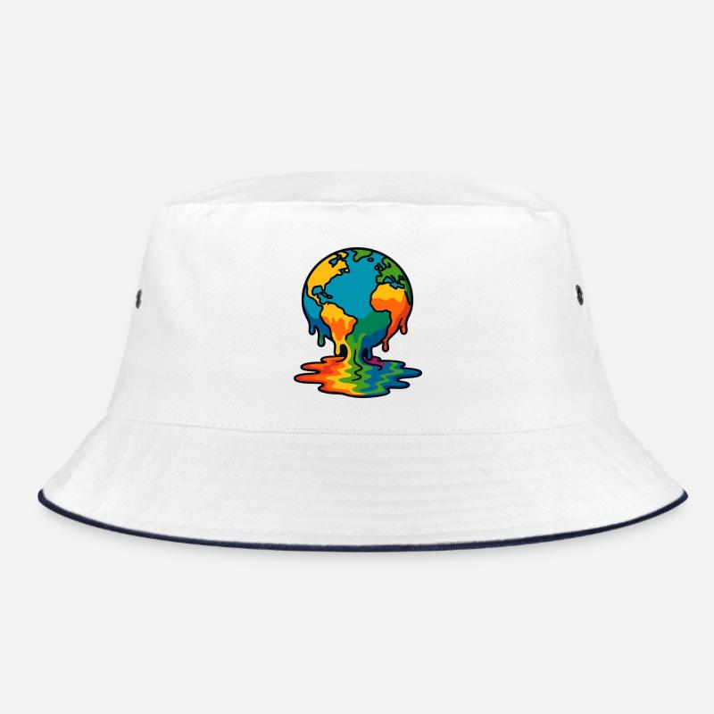 Globe de fusion de la terre arc-en-ciel Bob