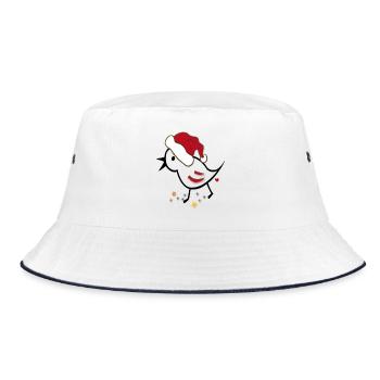 Noël - Bob - blanc/marine - Devant