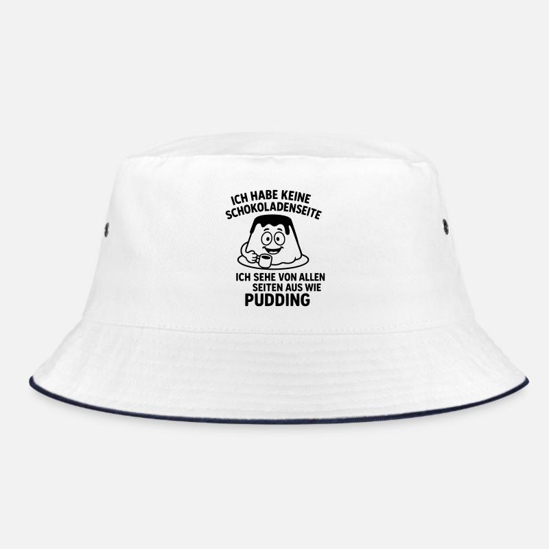 Pudding Chocolate Side Bucket Hat
