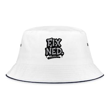 Fix Ned – Dicton dialectal viennois d’Autriche - Bob - blanc/marine - Devant