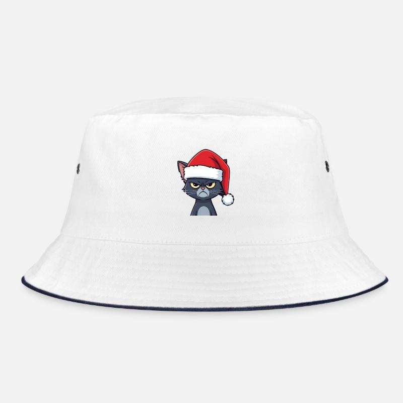 Humeur agacée de chat du Père Noël Bob
