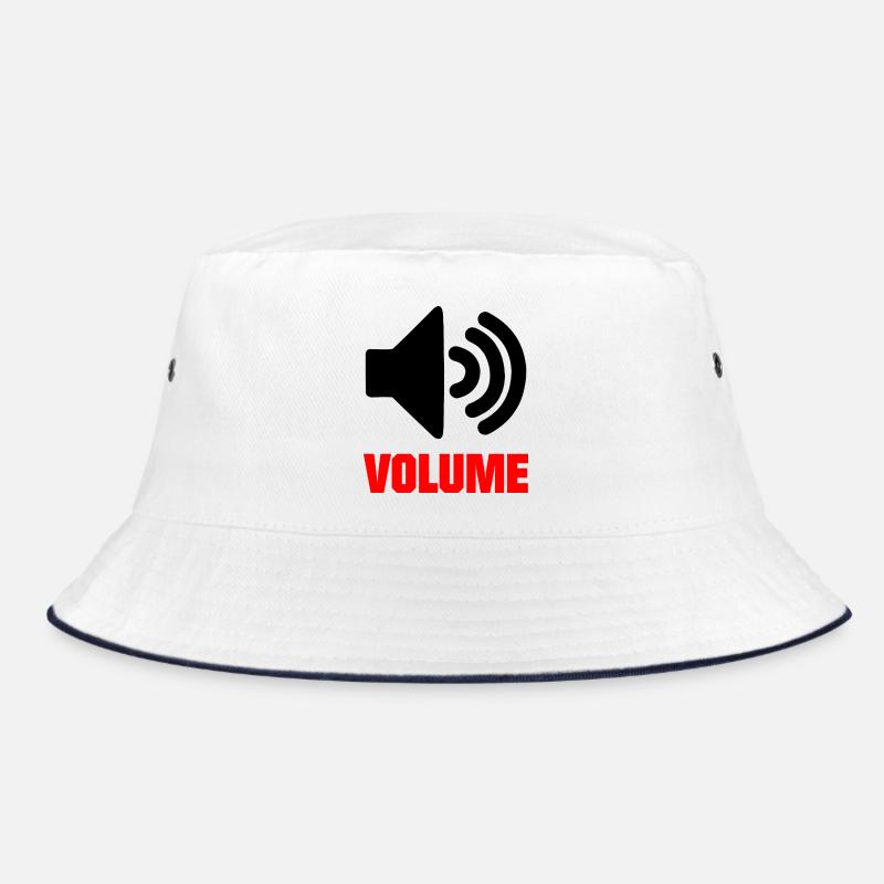 speaker volume Bucket Hat