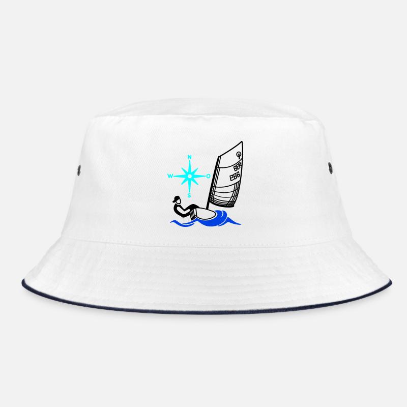 Régate pour enfants de voiliers Optimist Opti - Bob - blanc/marine
