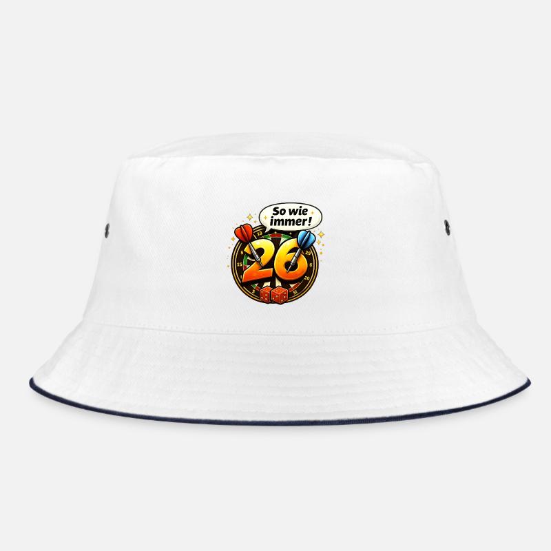 26 So wie immer – Dart und Dice Bucket Hat