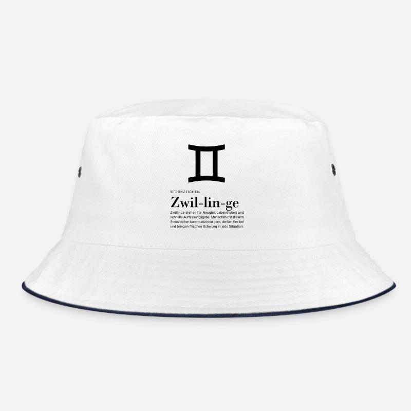 Sternzeichen Zwillinge  Bucket Hat