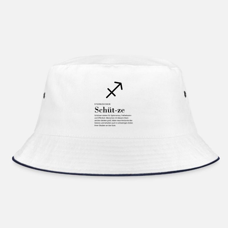 Zodiac sign Sagittarius Bucket Hat