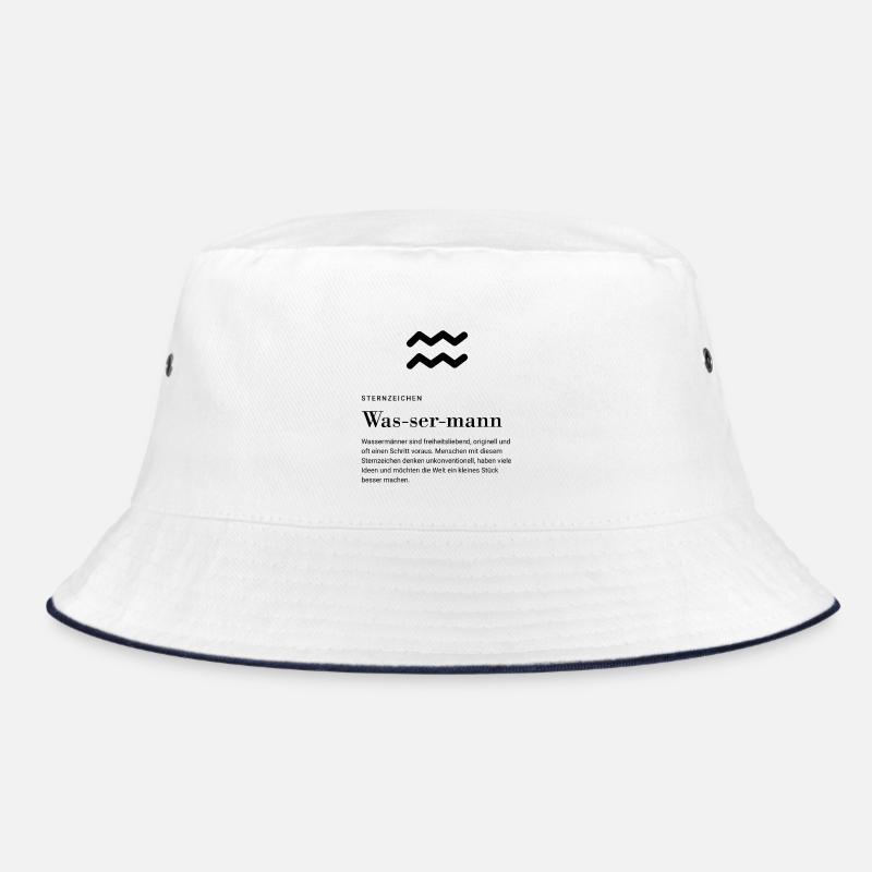 Sternzeichen Wassermann Bucket Hat