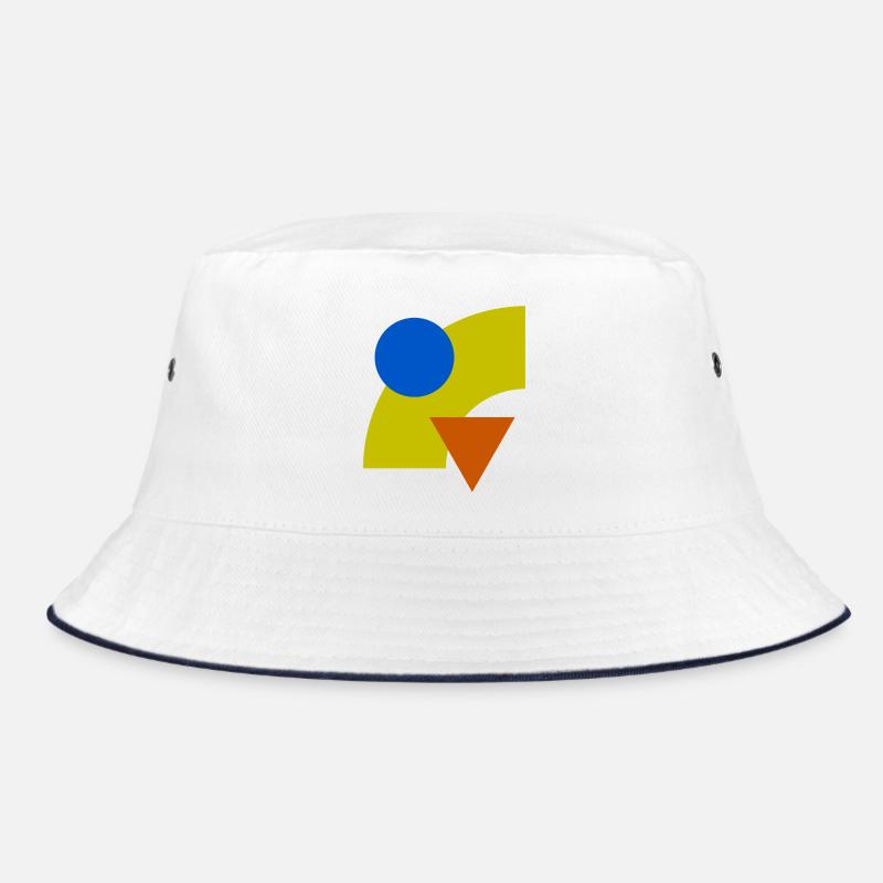 Geometric color constellation Bucket Hat