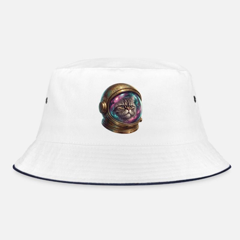 Astronaute chat dans un casque spatial Bob